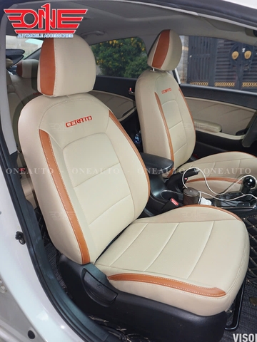 Bọc ghế da ô tô KIA Cerato tại Biên Hòa