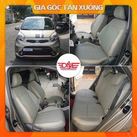 Bọc ghế da ô tô KIA Morning 2016 tại Biên Hòa