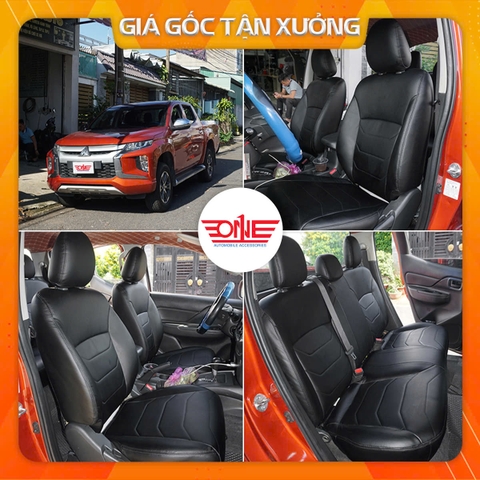 Bọc ghế da ô tô Mitsusbishi Triton tại Biên Hòa