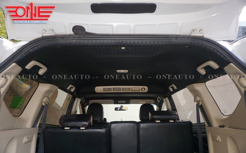 Bọc trần da ép họa tiết cho xe Mitsubishi Xpander