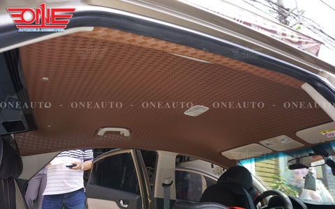 Bọc Trần ô tô Hyundai Accent 2020 chất liệu da ép họa tiết mới nhất 2024