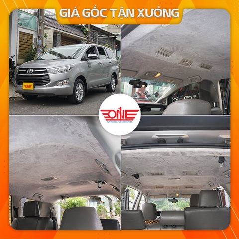 Bọc trần da lộn xe Toyota INNOVA