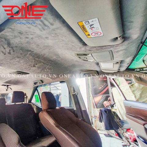 Bọc trần da lộn ô tô xe Toyota INNOVA