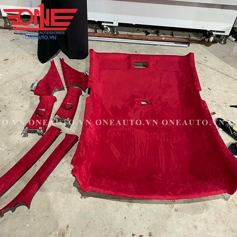 Bọc trần da lộn xe Toyota Vios
