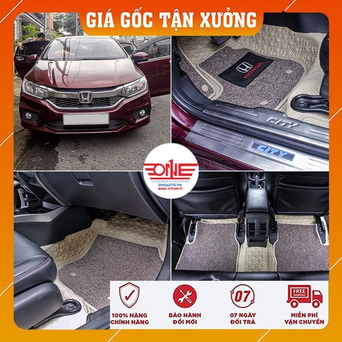 Thảm Lót Sàn 360 Độ Ô Tô Honda City 2015 - 2022
