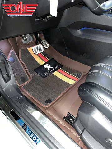 Thảm lót sàn ô tô 360 Luxury xe Peugoet 3008