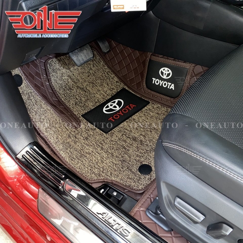 Thảm lót sàn ô tô 360 xe Toyota Altis 2022