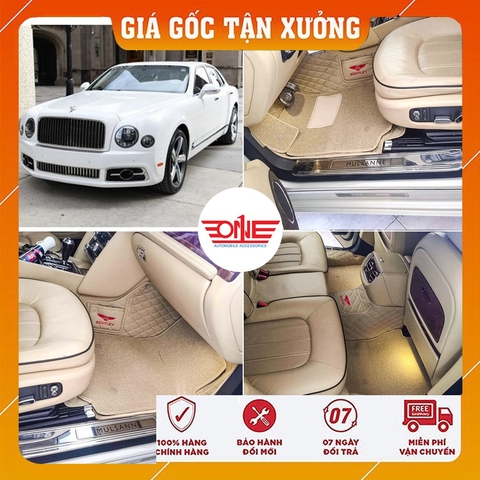 Thảm lót sàn ô tô 6D xe Bentley Mulsanne