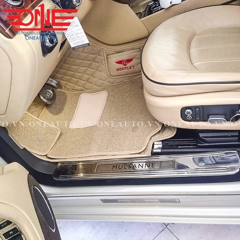 Thảm lót sàn ô tô 6D xe Bentley Mulsanne