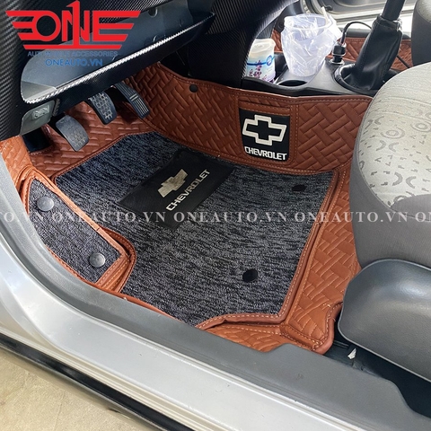 Thảm lót sàn ô tô 6D Chevrolet Spark