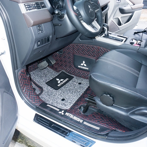 Thảm lót sàn ô tô 8D Mitsubishi Xpander Full viền cửa