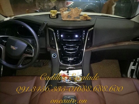 CADILLAC ESCALADE - Thảm lót sàn da cao cấp