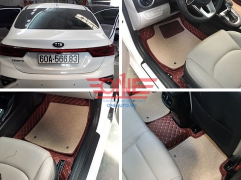 Thảm Lót Sàn Da Cao Cấp KIA-CERATO