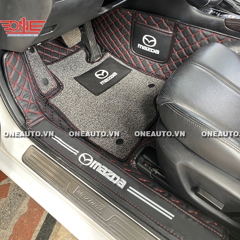 Thảm lót sàn ô tô 8D Mazda 3 Full Viền cửa