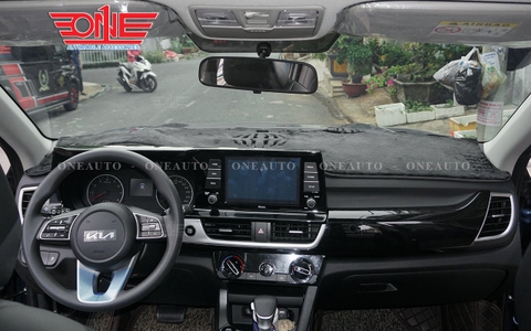 Thảm Taplo Kia Seltos chất liệu nhung tuyết cao cấp