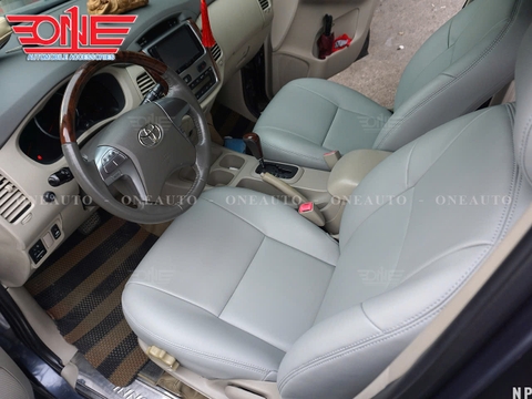 Bọc Ghế Da Nappa Cho Xe Toyota Innova 2014 Tại Biên Hòa
