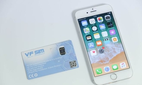 SIM ghép "thần thánh" bản mới giá từ 200 ngàn, hô biến iPhone lock thành quốc tế.