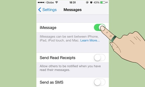 Cách sử dụng message Iphone
