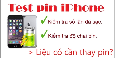 Hướng dẫn cách kiểm tra tình trạng pin iPhone có cần thay không?