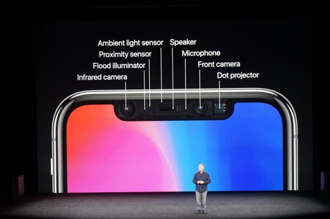 iPhone X 2018 nhiều khả năng sẽ có khu vực camera hồng ngoại gọn hơn!