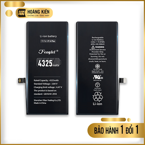 Pin iPhone 14 Plus FEAGLET ( 4325mAh )
