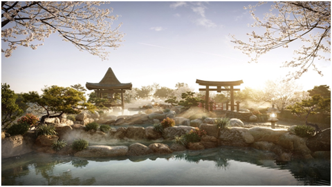 Cận cảnh tổ hợp căn hộ khoáng nóng Onsen 1.000 tỉ trong lòng đô thị Ecopark