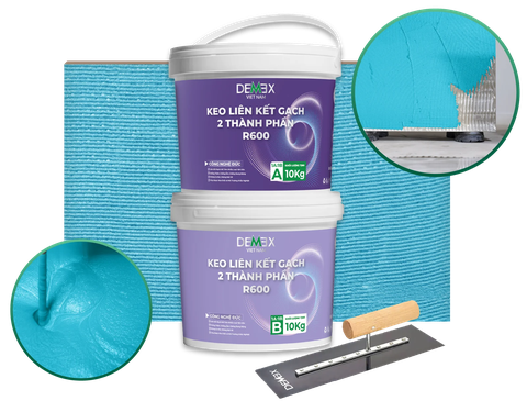 KEO LIÊN KẾT GẠCH 2 THÀNH PHẦN DEMEX R600