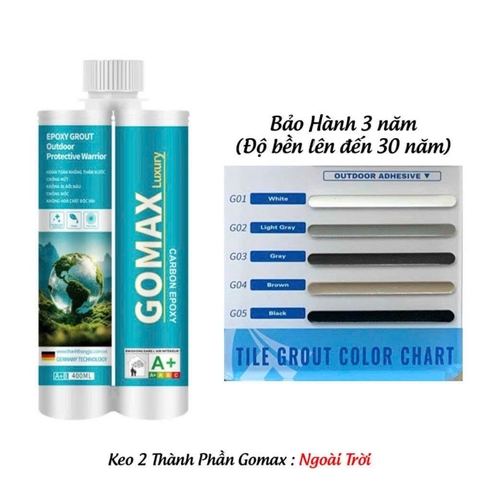 KEO CHÀ RON GOMAX LUXURY (Chuyên dùng ngoài trời)