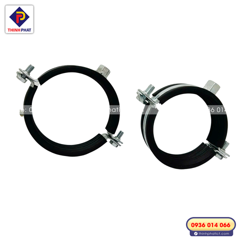 Đai treo hai nửa gắn ecu bọc cao su