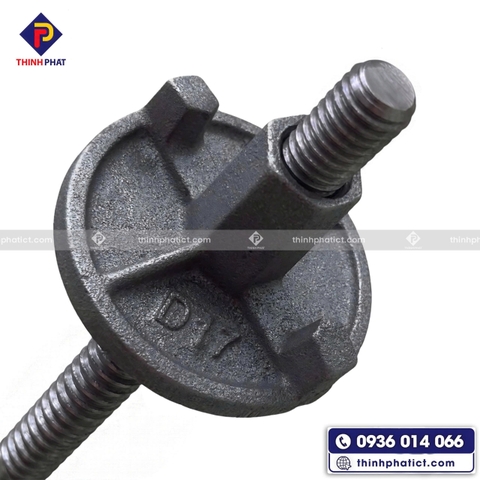 Bộ ty ren vuông thi công cốp pha