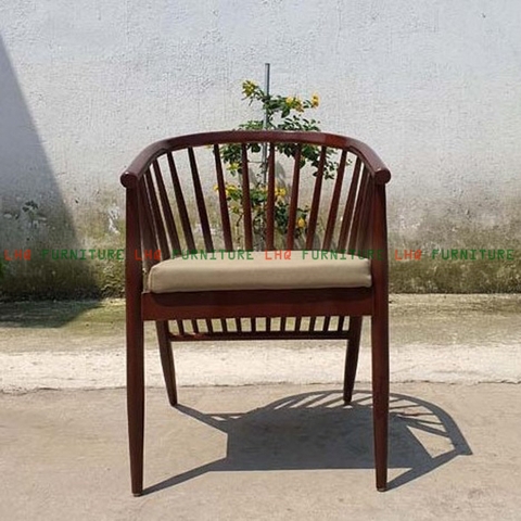 Ghế Bàn Ăn 12 Nan Gỗ Cao Su Tự Nhiên - Đẳng Cấp, Bền Bỉ