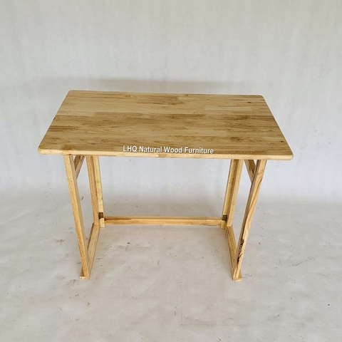 Bàn học sinh, thiết kế gấp gọn, gỗ tự nhiên, sử dụng đa năng