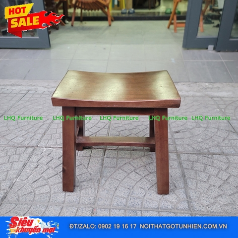Ghế Cafe Đôn Gỗ Tự Nhiên – Giá Ưu Đãi Chỉ 195.000đ Tại LHQ Furniture