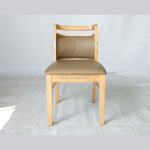 Ghế cafe Ashley, Gỗ cao su, Thiết kế độc đáo, Kết cấu chắc