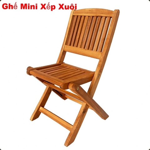 Ghế cafe vỉa hè, Xếp xuôi tiện dụng, Gỗ tràm, Bán chạy 2024
