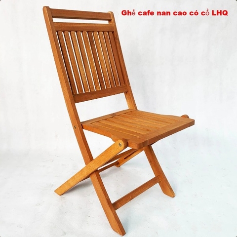 Ghế cafe nan cao, Tựa ghế có cổ, Dịch chuyển thuận tiện, Giá rẻ