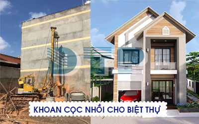 Khoan cọc nhồi mini xây biệt thự, nhà phố tại Tây Ninh