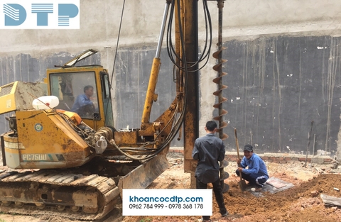 Khoan cọc nhồi giá rẻ tại Bình Dương