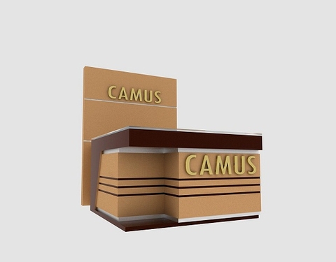 Dự án thiết kế shop rượu Camus thụy khuê