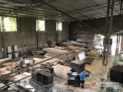 Xưởng sản xuất gỗ nội thất