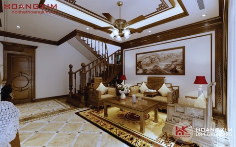 Nội thất biệt thự phong cách tân cổ điển 2019