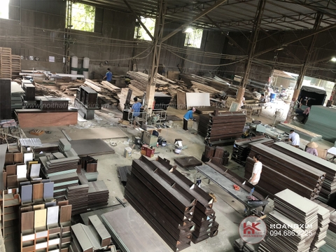 Xưởng gỗ công nghiệp tại Hà Nội