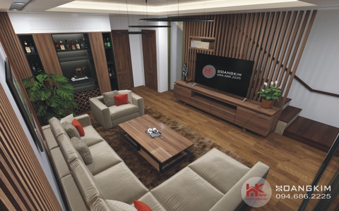 Thiết kế nội thất biệt thự hiện đại