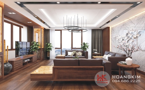 Thiết kế nội thất phòng khách chung cư