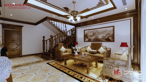 Nội thất biệt thự phong cách tân cổ điển