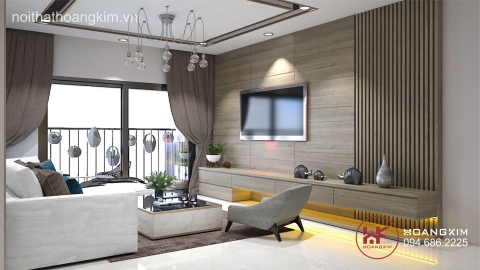 Thiết kế nội thất chung cư Premier - Long Biên