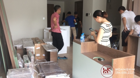 Thi công nội thất chung cư Rivera Park