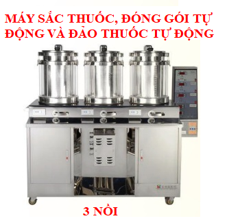 MÁY SẮC THUỐC, ĐÓNG GÓI TỰ ĐỘNG VÀ ĐẢO THUỐC TỰ ĐỘNG