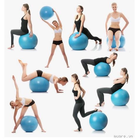 Bóng tập thể dục thẩm mỹ- Banh tập (Hàng nhập)