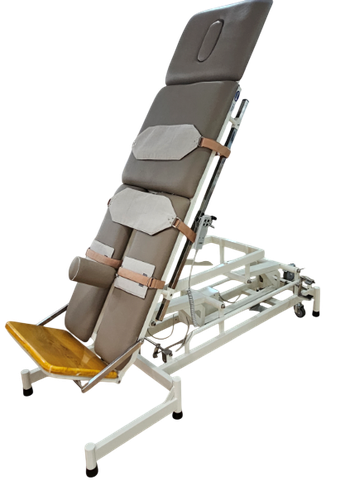 PN36LND - Giường xiên quay tập đứng bệnh nhân lớn có nâng cao thấp